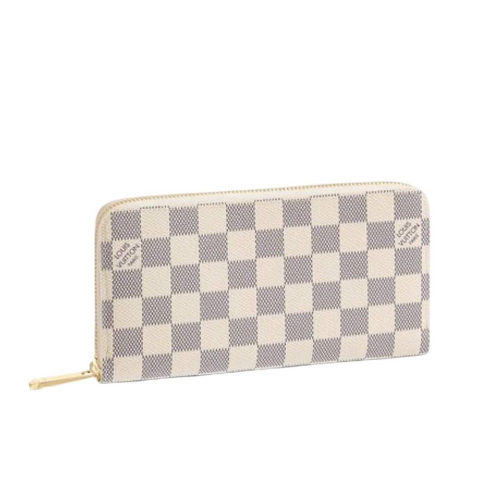 2007 LOUIS VUITTON DAMIER AZUR ZIPPY WALLET
